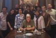 Momen Haru, BCL dan Tiko Merayakan Ulang Tahun Ayah Ashraf Sinclair di Jakarta