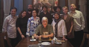 Momen Haru, BCL dan Tiko Merayakan Ulang Tahun Ayah Ashraf Sinclair di Jakarta