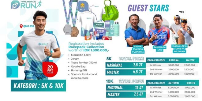 Yuk, Lari Sehat Sambil Jaga Bumi di Pancasakti Run 2025!